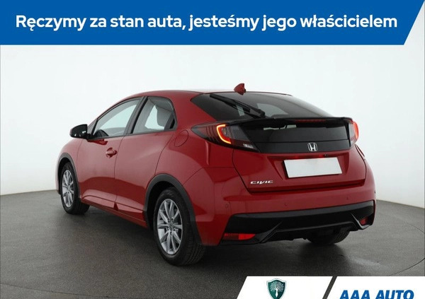 Honda Civic cena 55000 przebieg: 65159, rok produkcji 2016 z Nysa małe 254